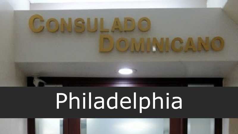 Teléfono Consulado Dominicano en Filadelfia