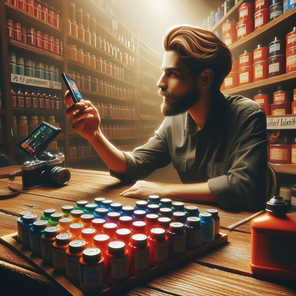 Foto tienda de pinturas cerca en USA Teléfono servicio al cliente