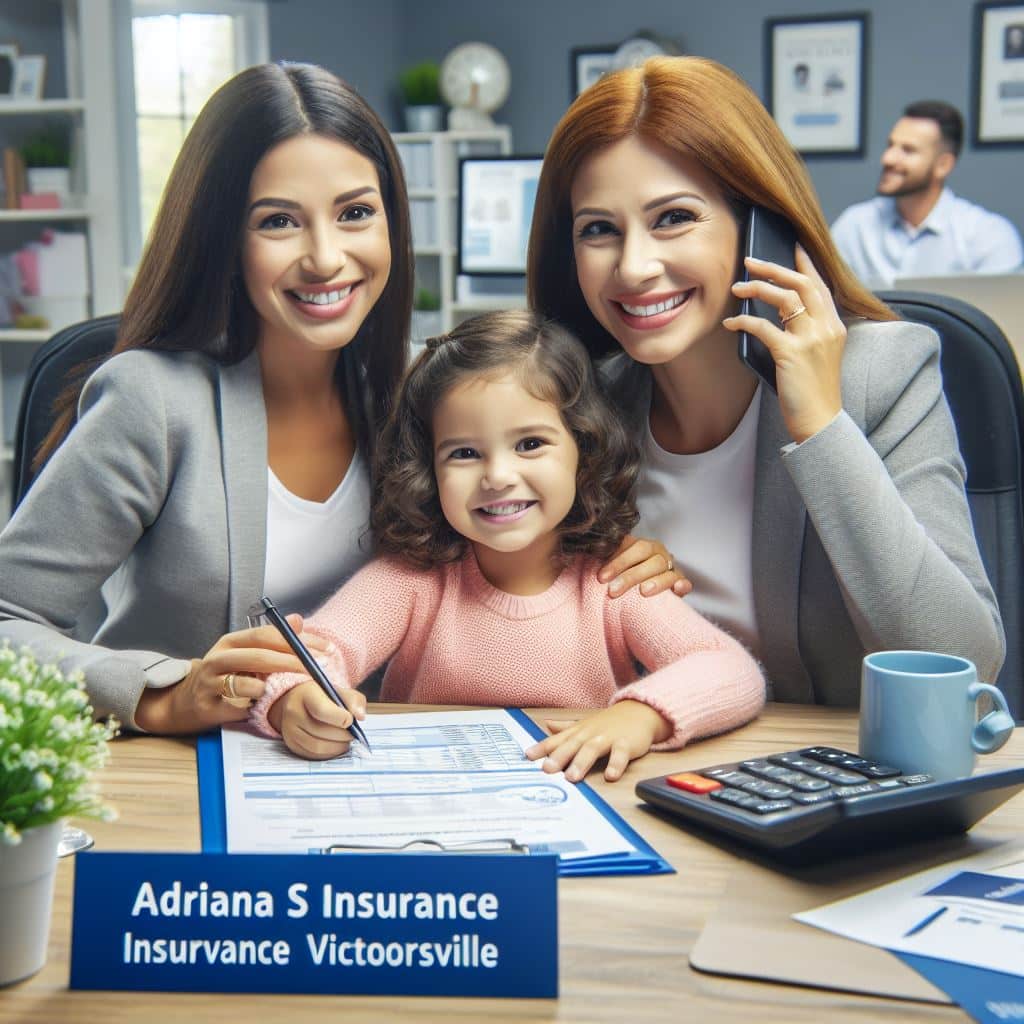 adrianas insurance victorville Telefono servicio al cliente