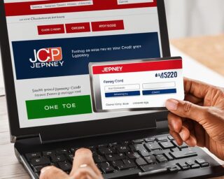 jcpenney credit card login