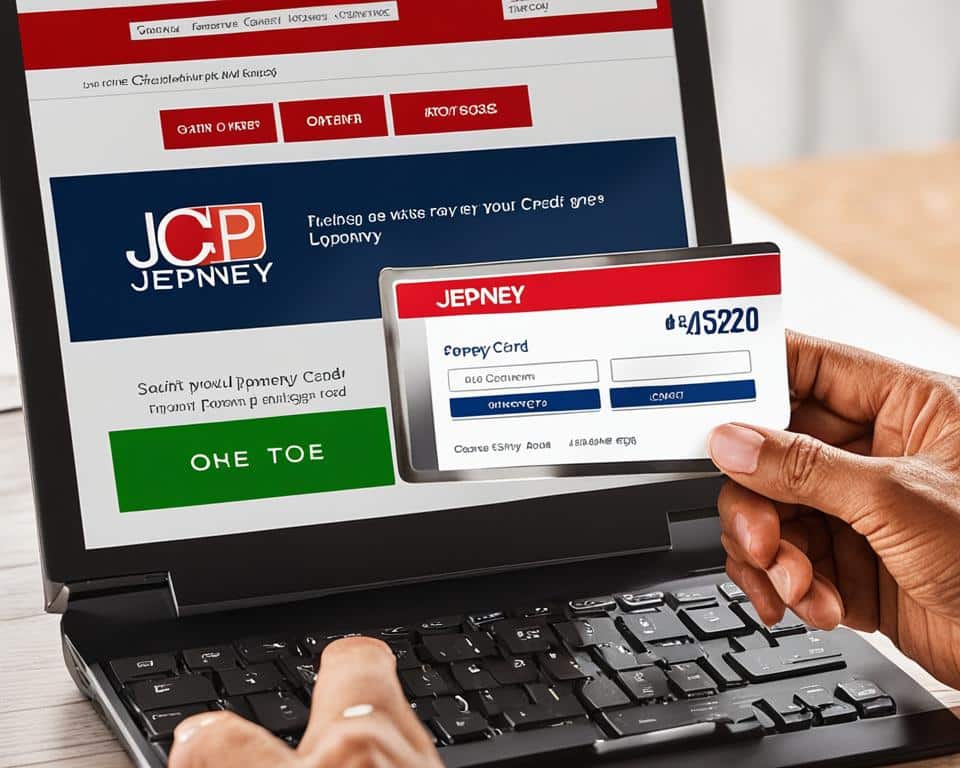 jcpenney credit card login